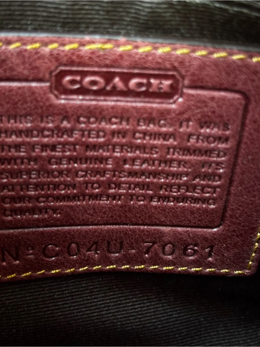 Coach 2004 Fall Special Edition Signature Suede and Canvas Bag EUC
